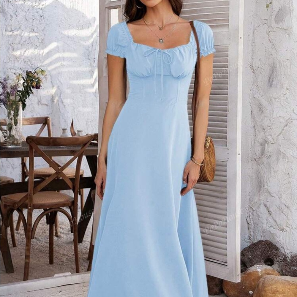 NWOT SHEIN Blue Maxi Dress